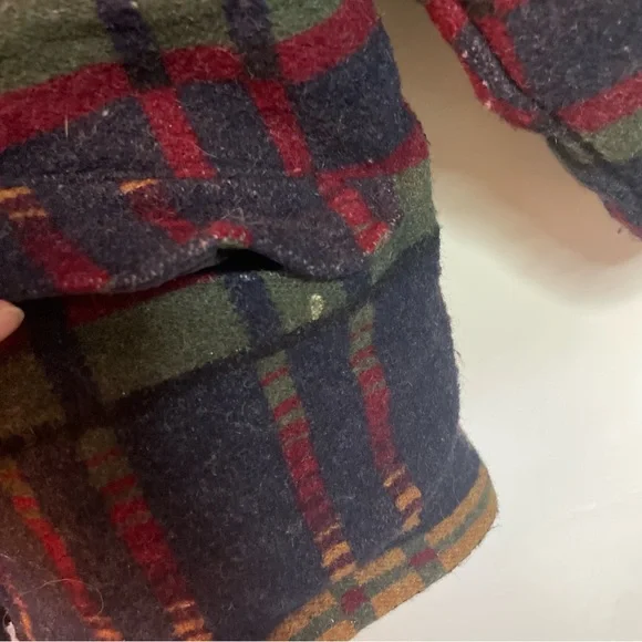 Woolrich Plaid Jacket - Red, Green, Blue size medium